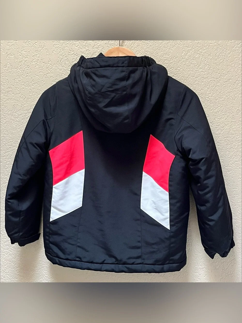 Athletech Girl 3-1 Jacket Black & Pink Color Size- M (7-8)